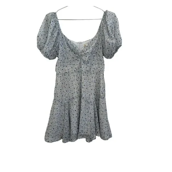 Altar'd State Blue Floral Dress Size S​ - Picture 2 of 4